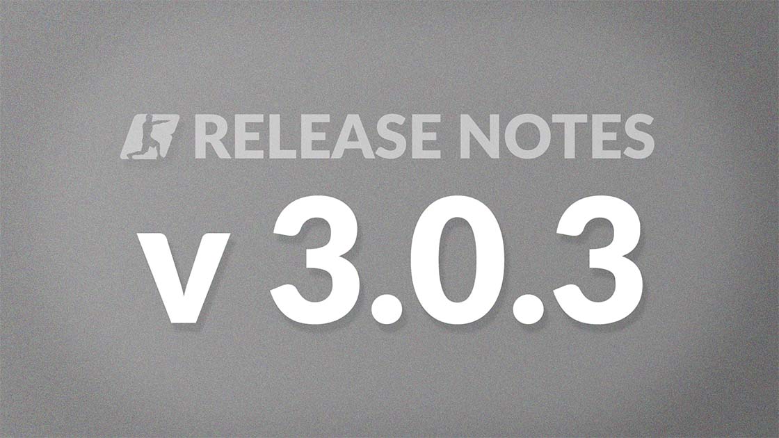 v3.0.3 版本新功能